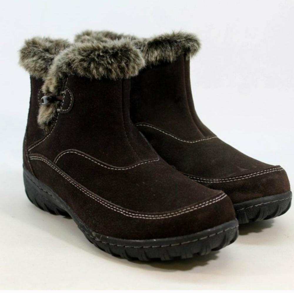 Khombu Brown Gracie Boots Size 10